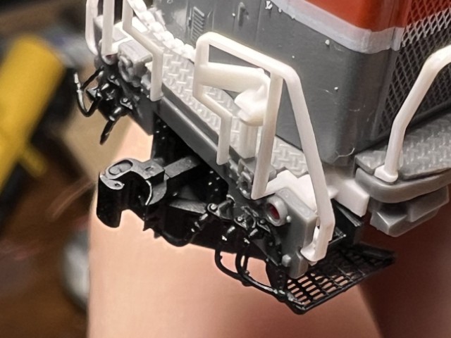 DE10前面グレードアップパーツ 手すり・ステップ