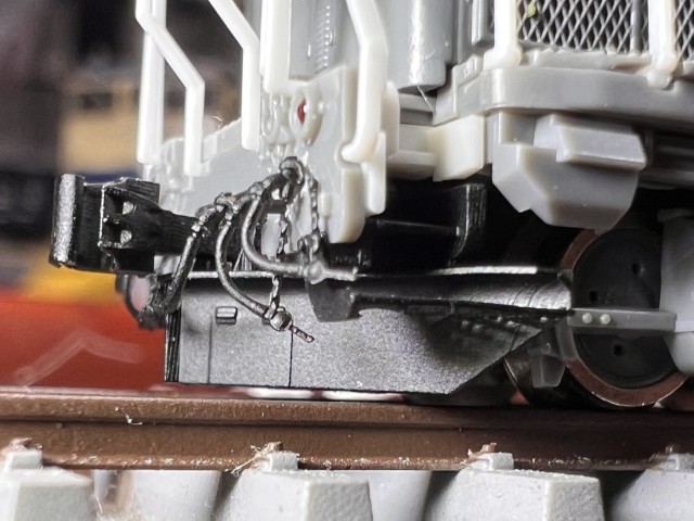 DE10前面グレードアップパーツ エアホース周り