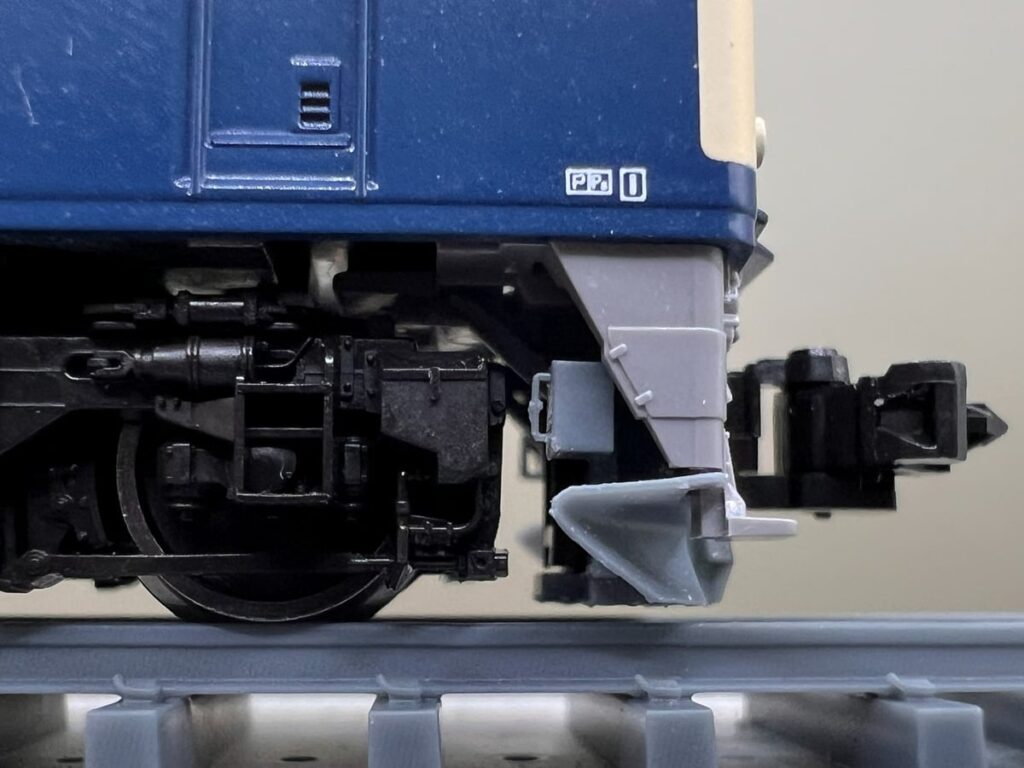 双頭連結器用スノープラ 反対エンドの取り付け例